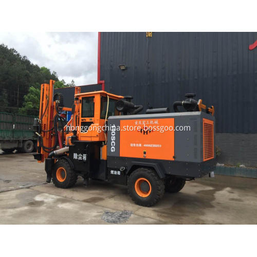 Road Barriers Installation Machine